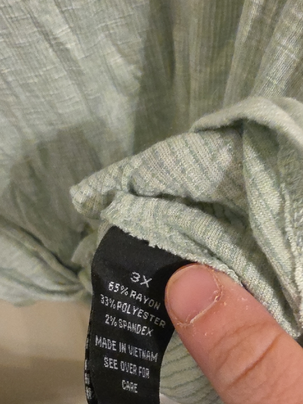 Alyx Sage Green Shoulder Detail Tie Front Blouse. NWT - Picture 6 of 7
